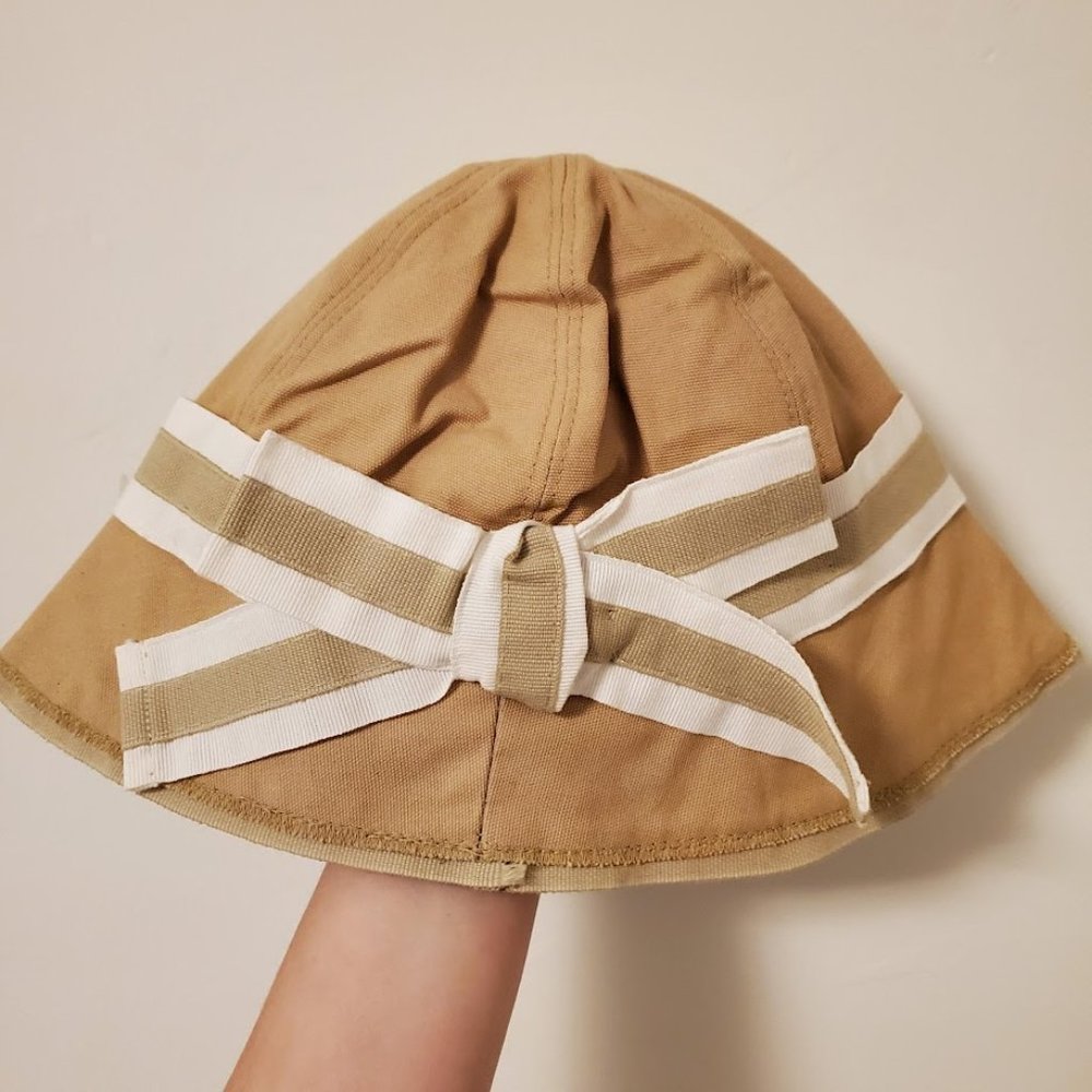 Nordstrom Bucket/Cloche Hat With Ribbon